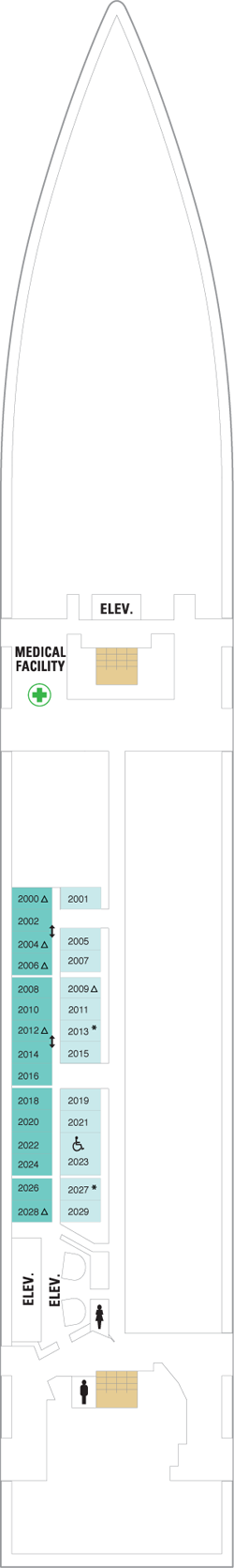 Plan for Deck 2