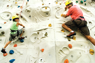 Rock-Climbing Wall