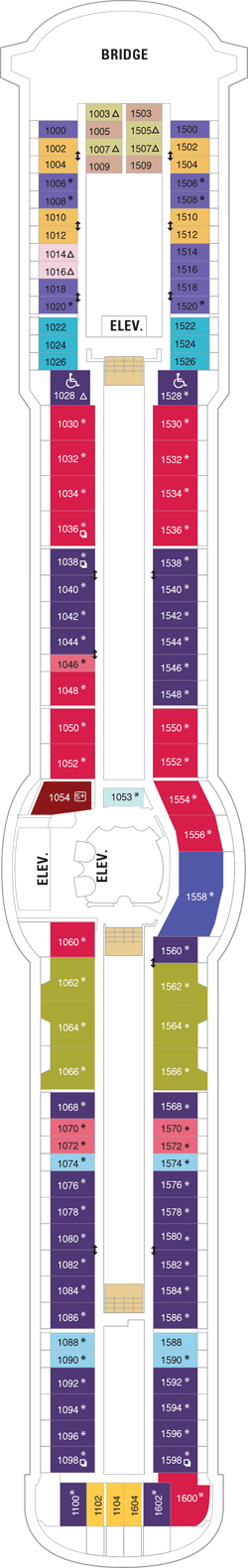 Plan for Deck 10