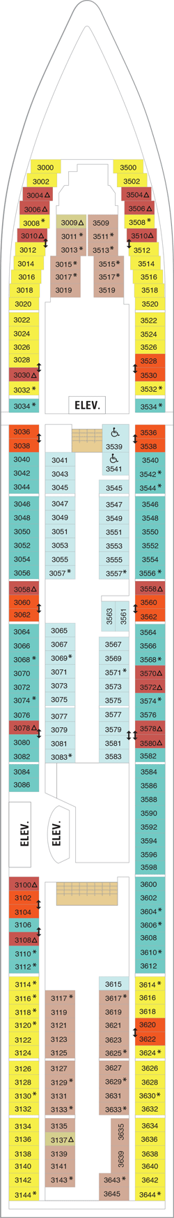 Plan for Deck 3