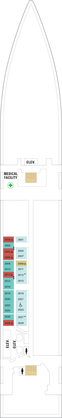 Plan for Deck 2
