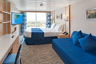 Sample Cabin Image for Category Code 1L (Spacious Panoramic Ocean View)