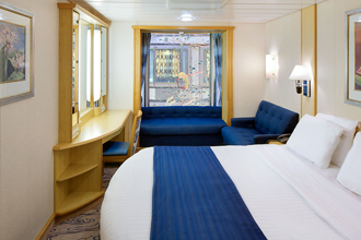 Sample Cabin Image for Category Code CP (Connecting Promenade Interior)