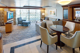 Sample Cabin Image for Category Code OS (Owner's Suite - 1 Bedroom)