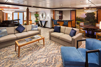 Sample Cabin Image for Category Code RS (Royal Suite - 1 Bedroom)