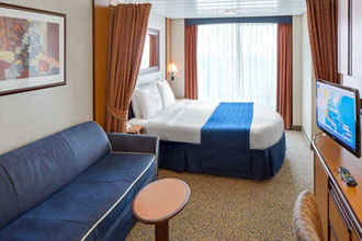 Sample Cabin Image for Category Code 4B (Spacious Ocean View Balcony)