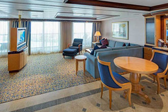 Sample Cabin Image for Category Code OS (Owner's Suite - 1 Bedroom)