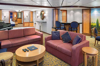 Sample Cabin Image for Category Code RS (Royal Suite - 1 Bedroom)