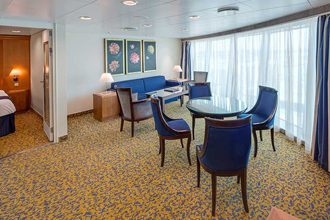Sample Cabin Image for Category Code VT (Ocean View Suite - 2 Bedrooms (No Balcony))