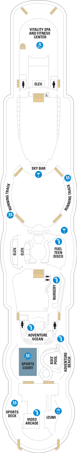 Plan for Deck 12