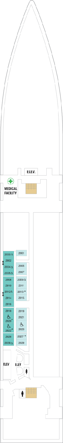 Plan for Deck 2