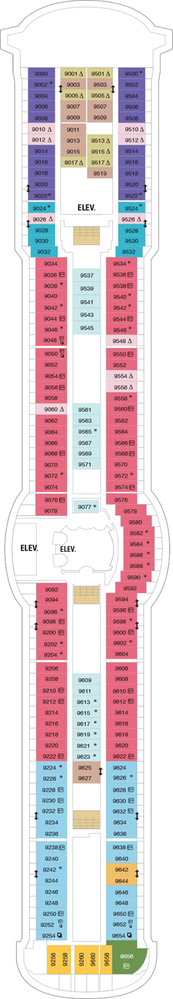Plan for Deck 9