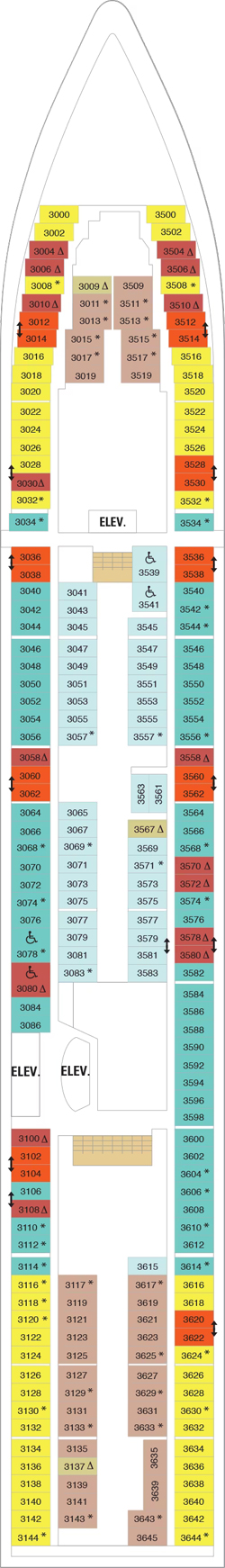 Plan for Deck 3