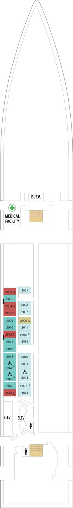 Plan for Deck 2