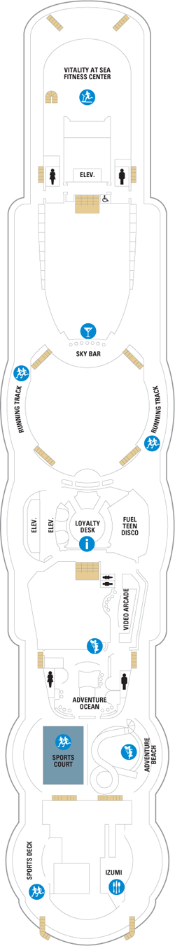 Plan for Deck 12