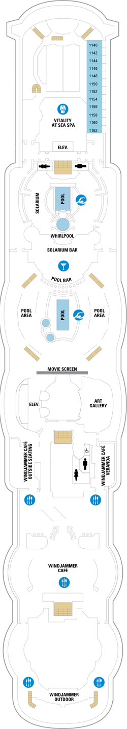 Plan for Deck 11
