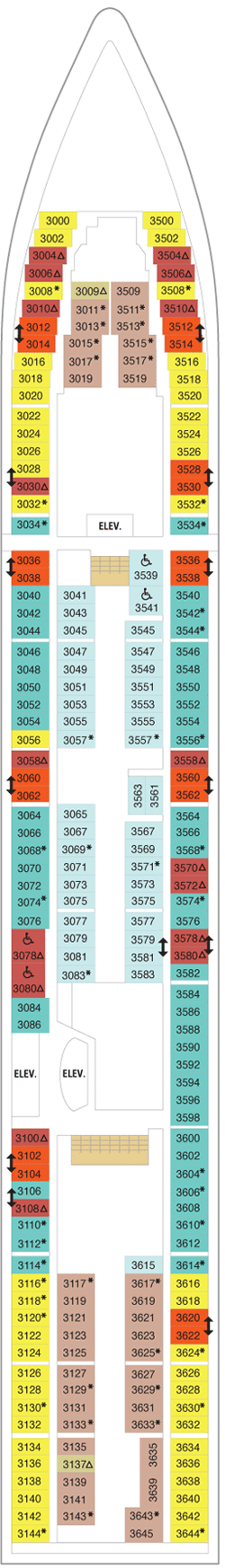 Plan for Deck 3