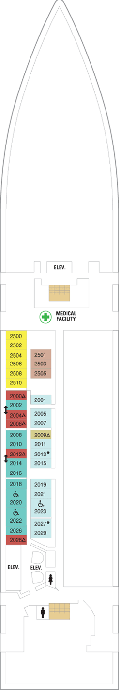 Plan for Deck 2