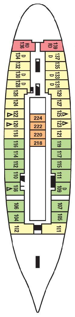 Plan for Commodore Deck