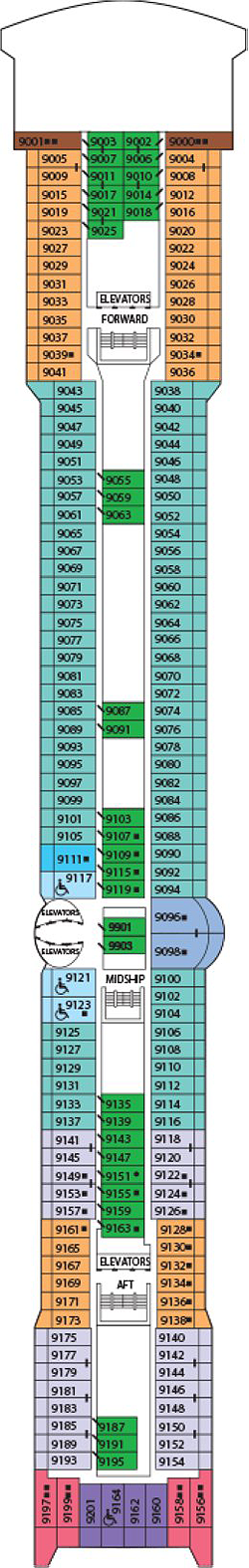 Plan for Deck 9
