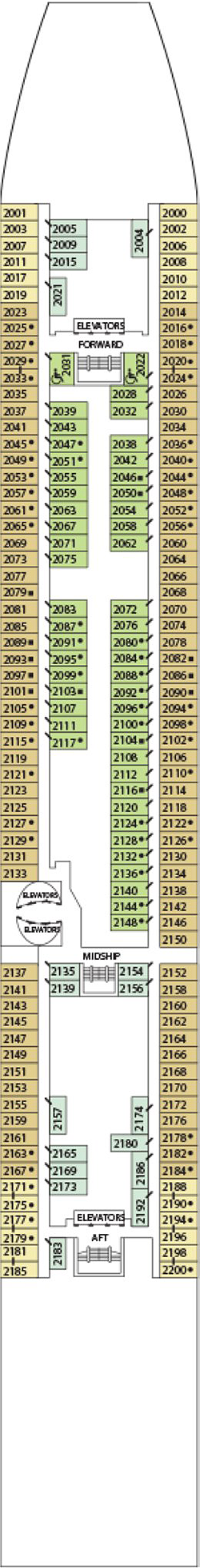 Plan for Deck 2