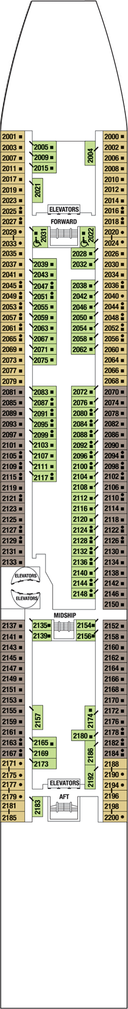 Plan for Deck 2